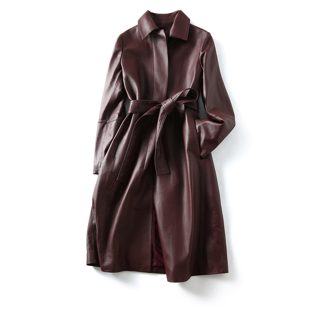 Manteau en cuir grande taille  - Trench Coat Formal avis et prix