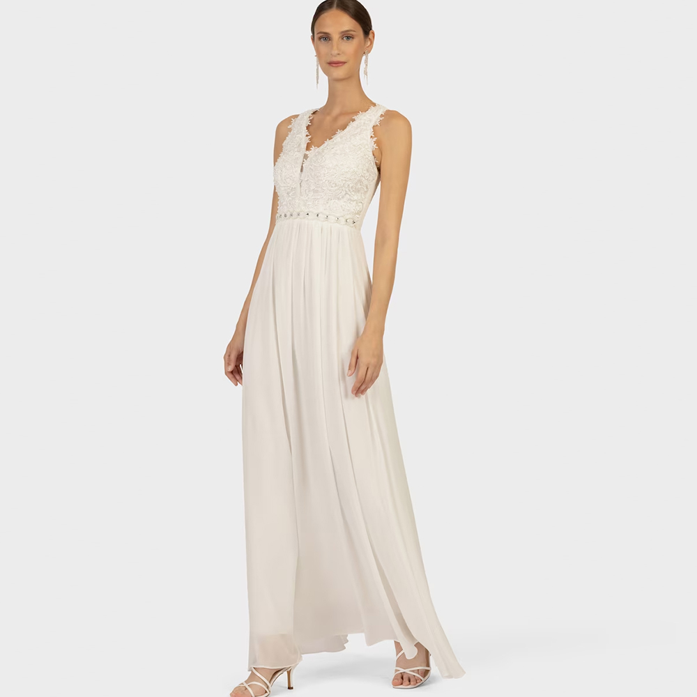 Robes de soirée à appliques fl - Women Formal Wear For Wedding avis et prix