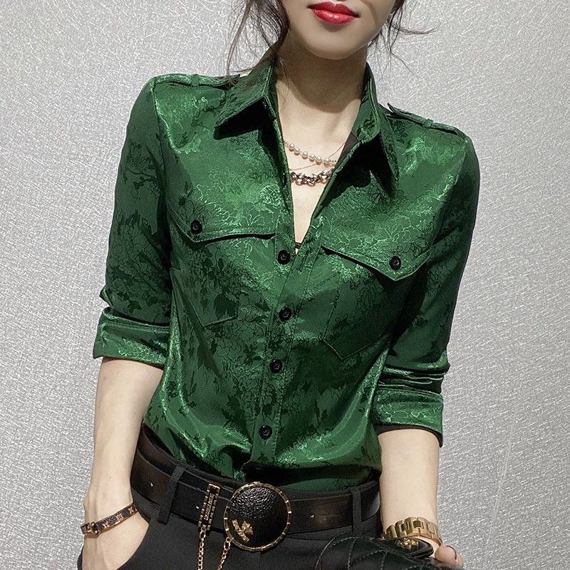 Chemisier à manches longues po - Women Formal Office Wear Tops avis et prix