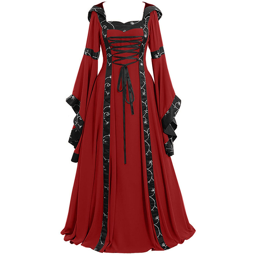 Robe gothique kaki pour femme, - Women'S Gothic Formal Wear avis et prix