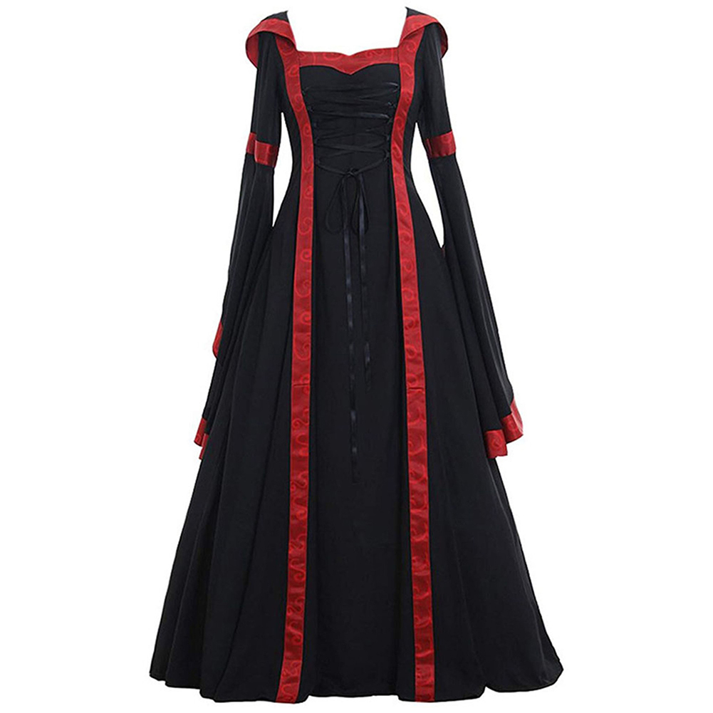Robe gothique kaki pour femme, - Women'S Gothic Formal Wear avis et prix