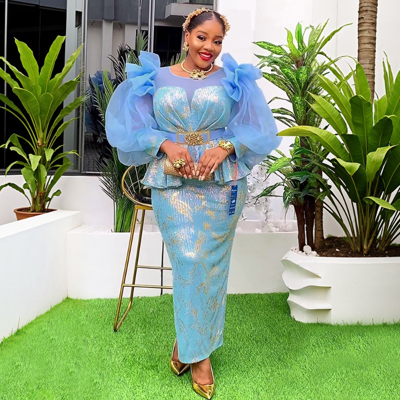 Robe de soirée africaine pour  - Women Formal Wear For Wedding avis et prix