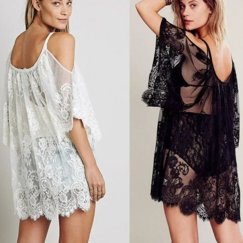Robe de plage sexy en dentelle - Young Women'S Formal Wear avis et prix
