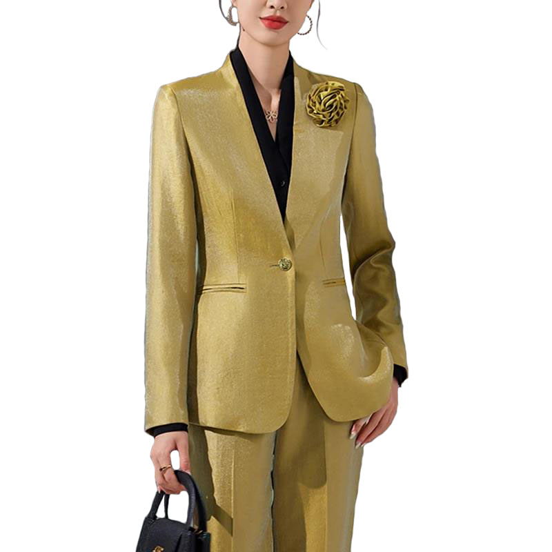 Ensemble blazer et pantalon po - Women Formal Office Wear Tops avis et prix