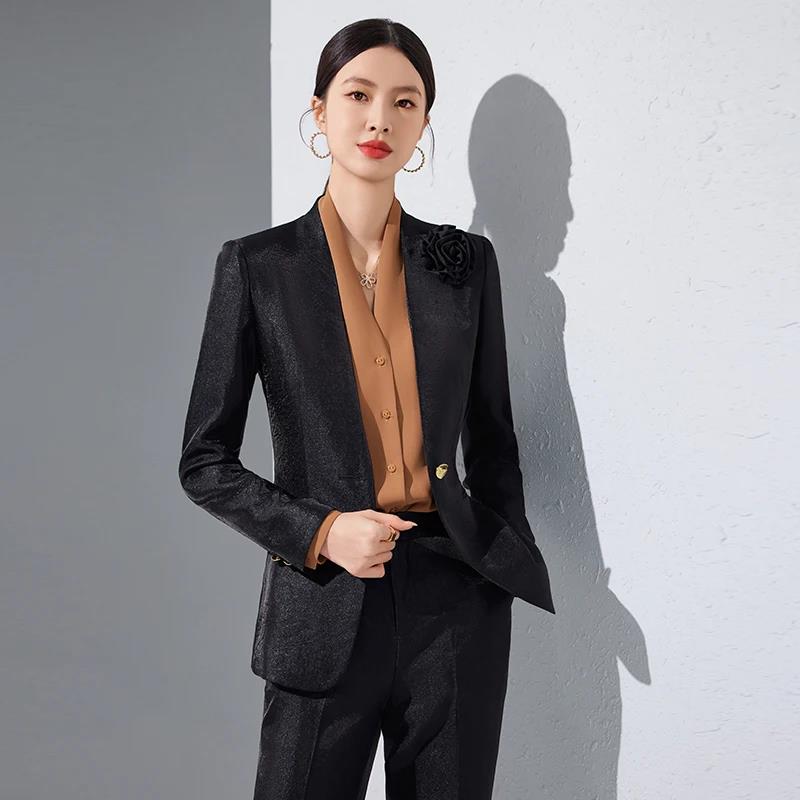 Ensemble blazer et pantalon po - Women Formal Office Wear Tops avis et prix