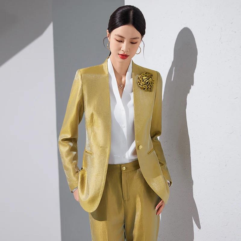 Ensemble blazer et pantalon po - Women Formal Office Wear Tops avis et prix