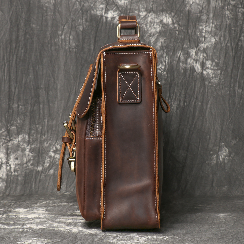 Sac à main en cuir de cheval f - Structured Handbag Work avis et prix