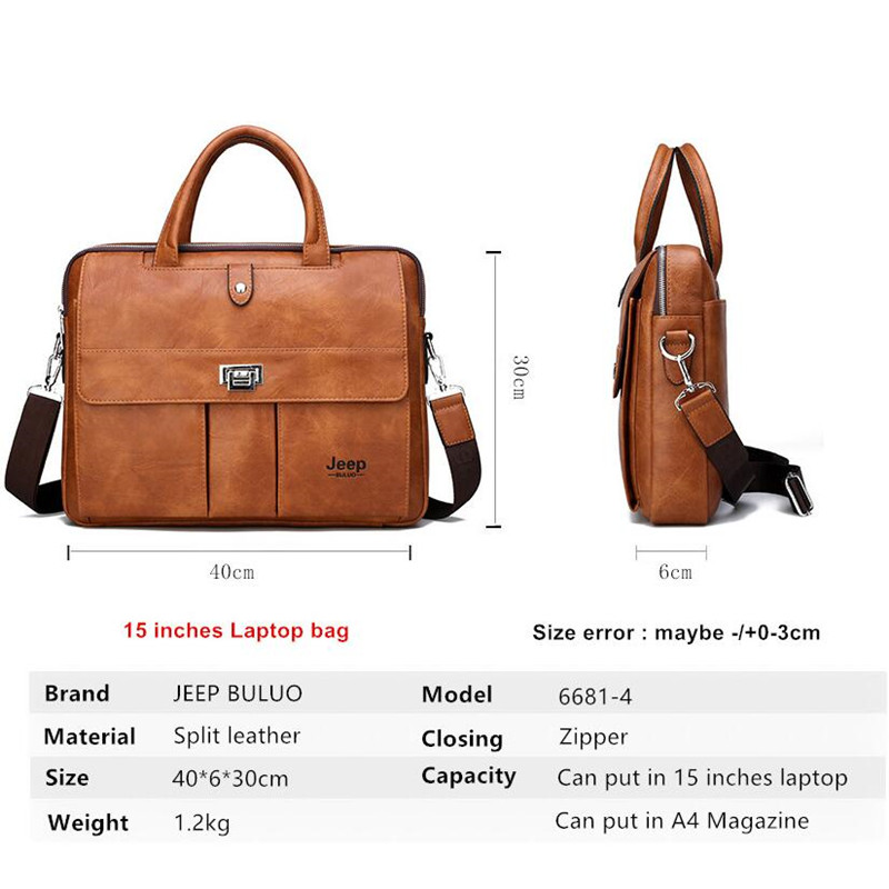 Sacoche en cuir pour homme Jee - Structured Handbag Work avis et prix