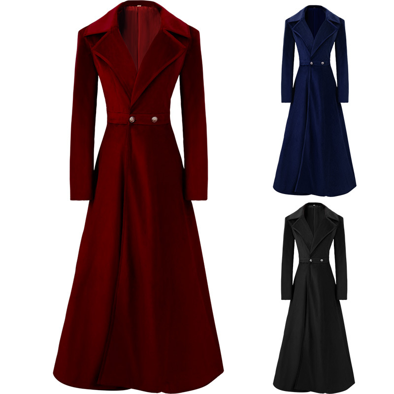 Trench-Coat élégant à revers c - Trench Coat Formal avis et prix